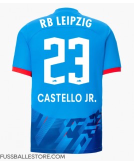 Günstige RB Leipzig Castello Lukeba #23 3rd trikot 2023-24 Kurzarm